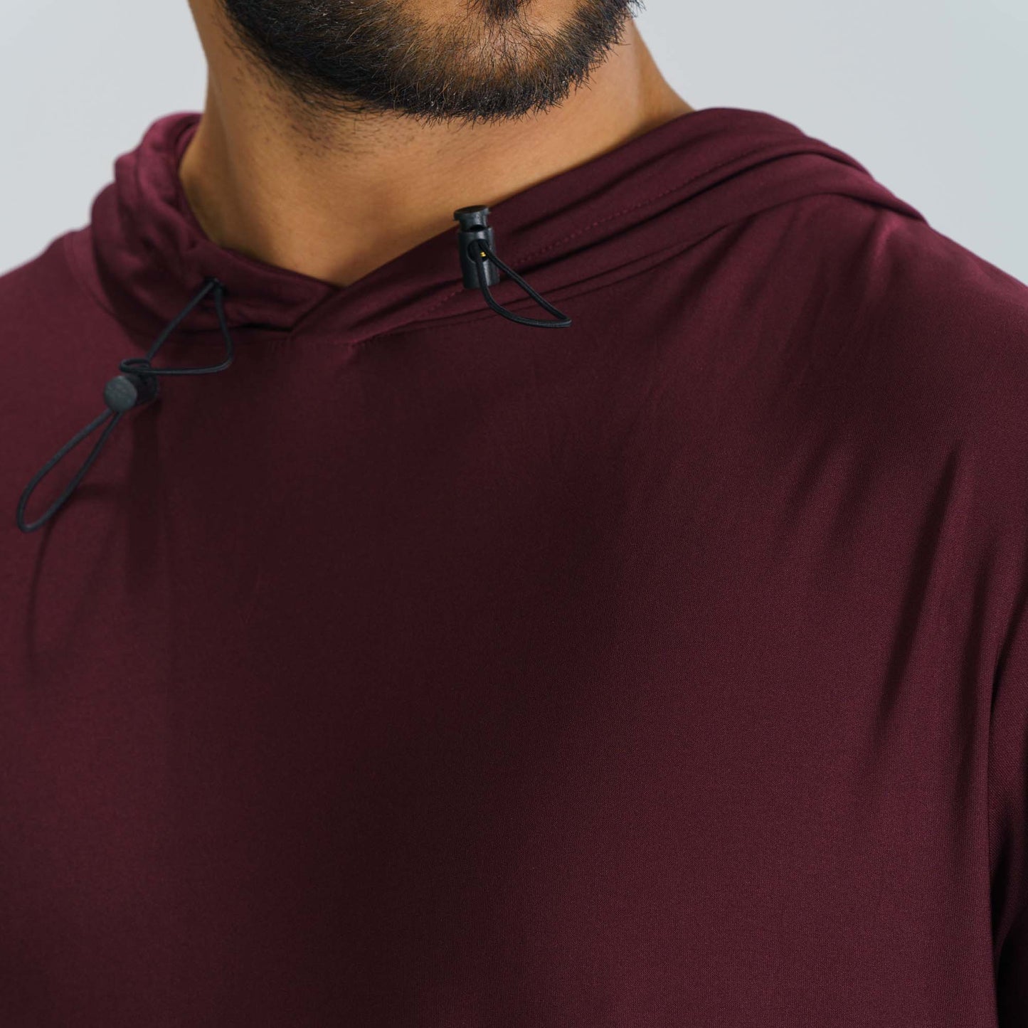 Mens Maroon Hoodie
