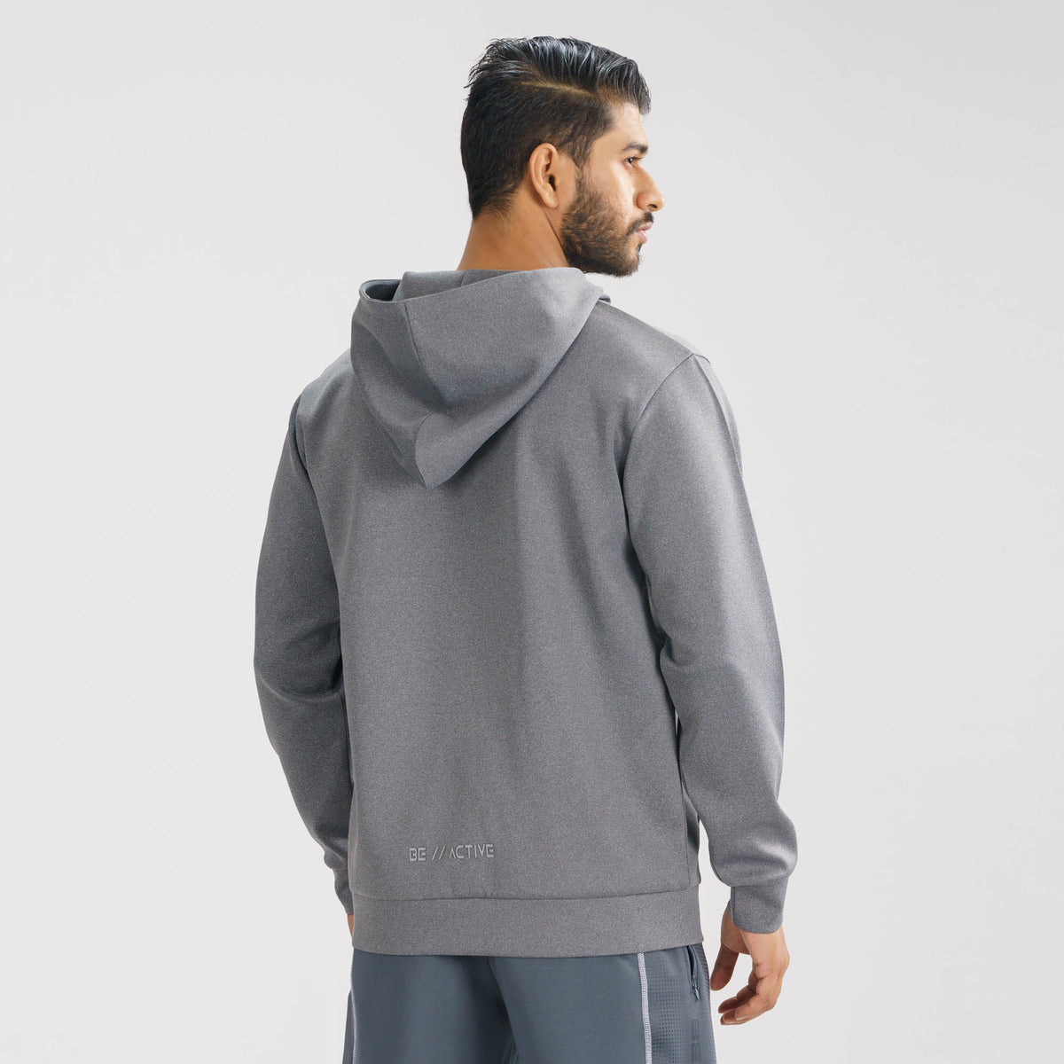 Mens Gray Hoodie