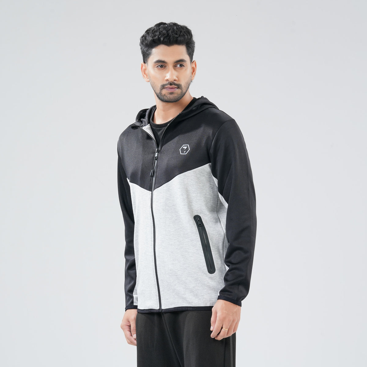 Mens Black Hoodie