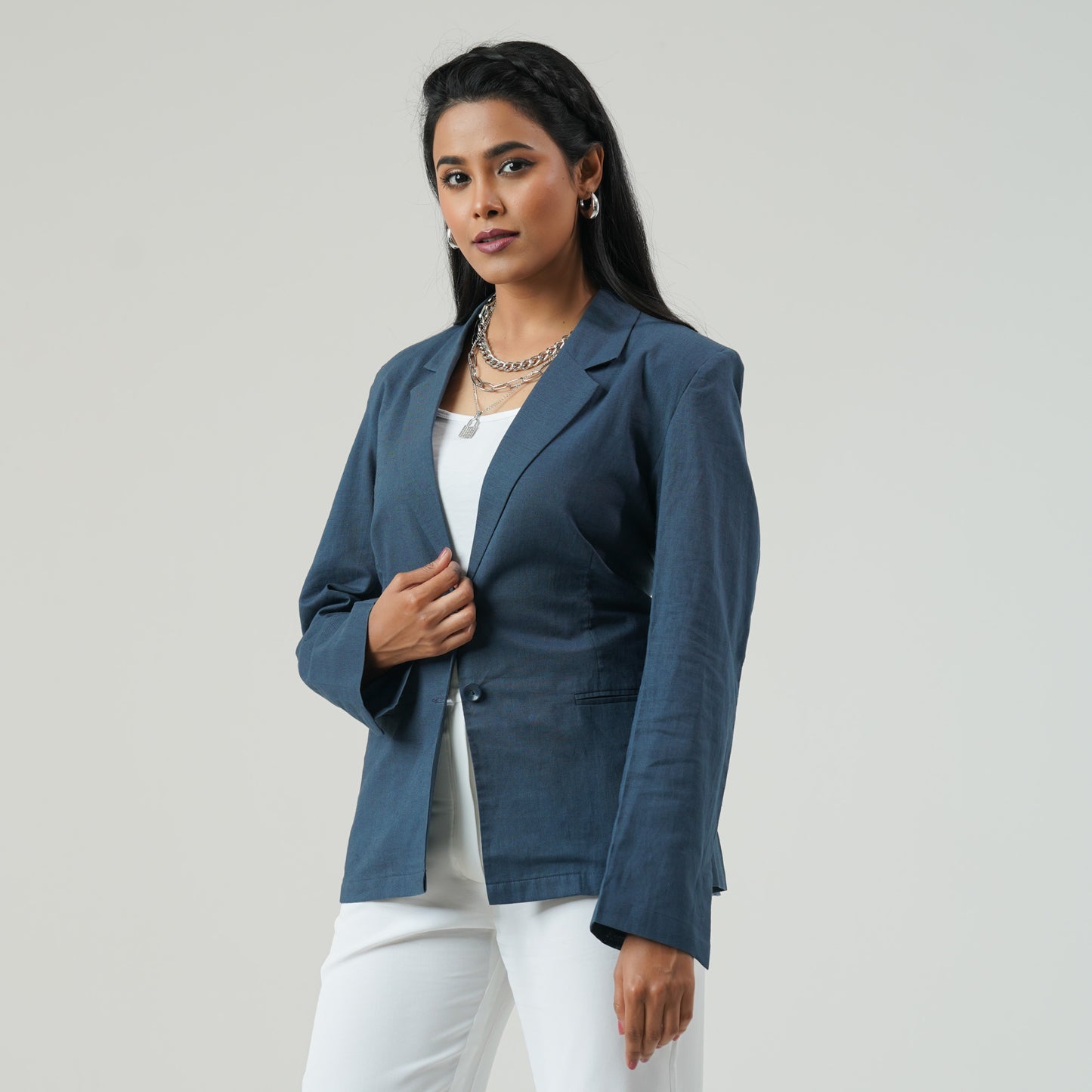 Womens Navy Blazer