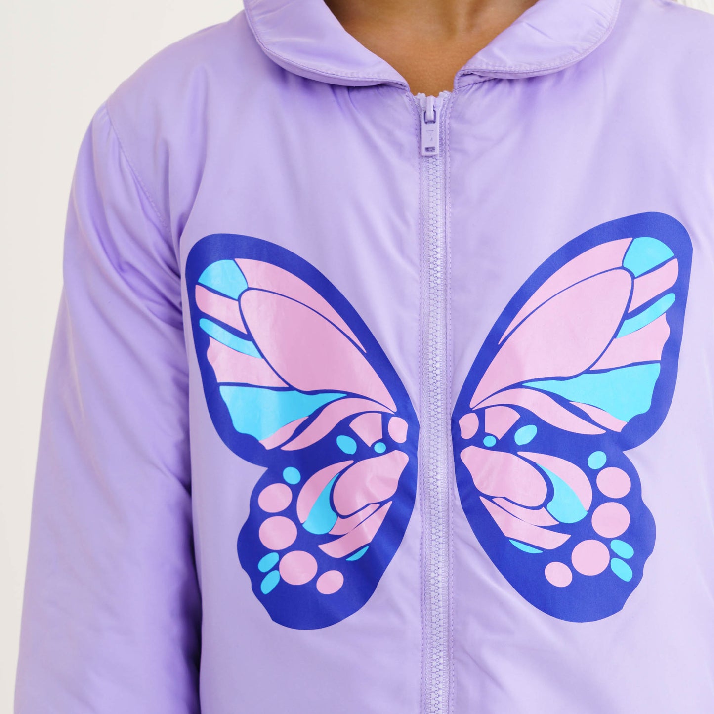 Baby Girls Lavender Quilted Jacket