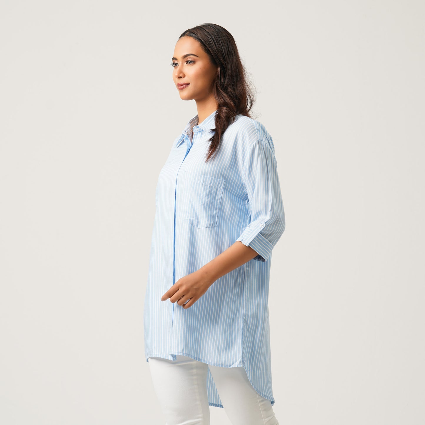 Womens Sky Blue Shirt
