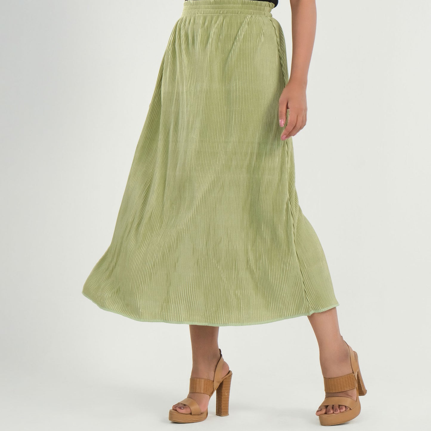 Womens Green Skirt