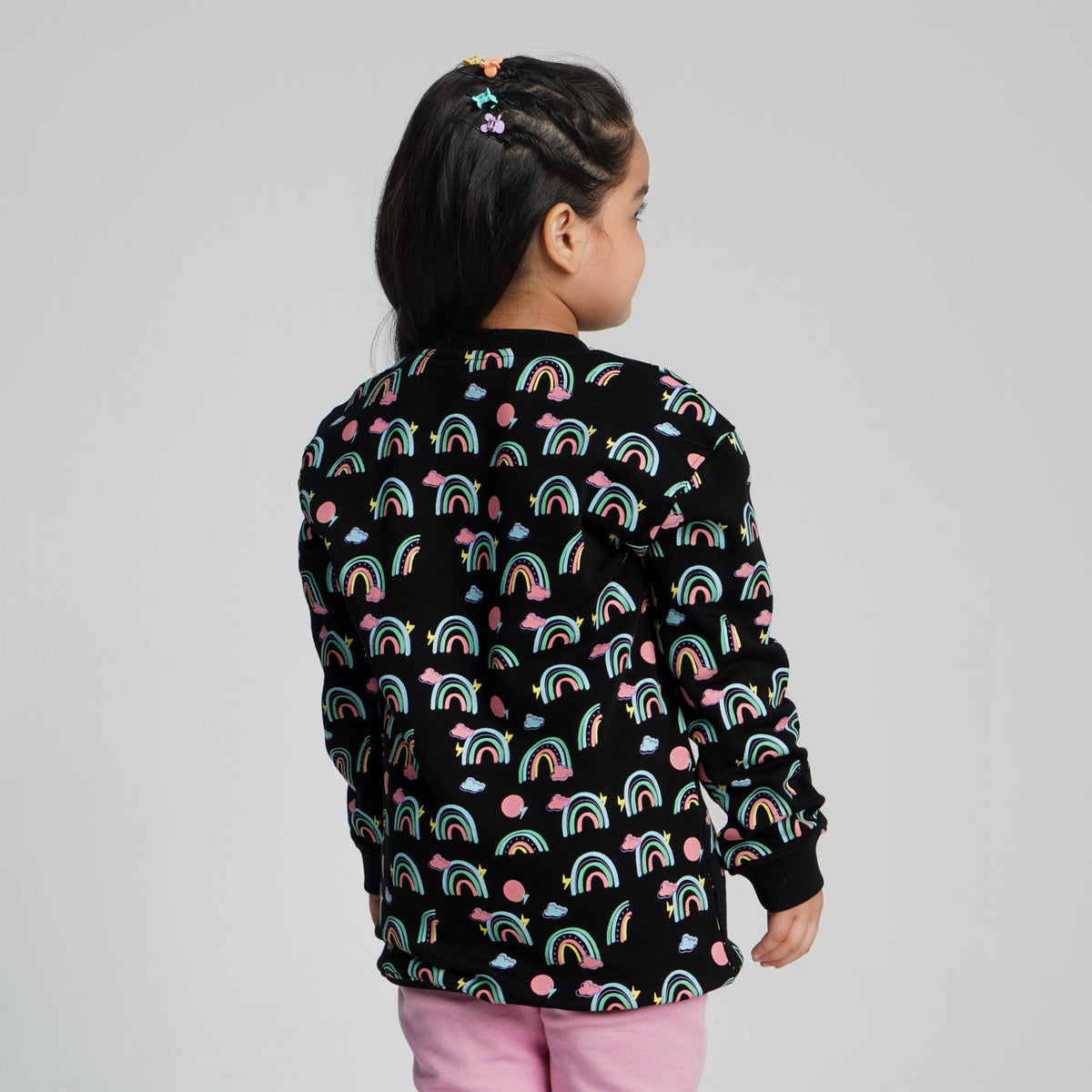 Girl's Black Sweatshirt