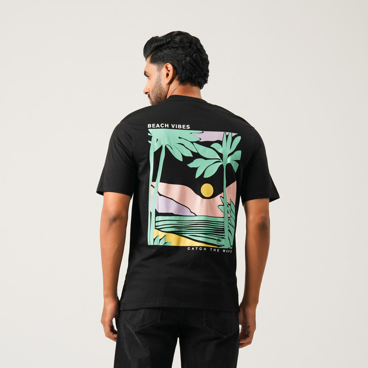Mens Black Oversize T-Shirt
