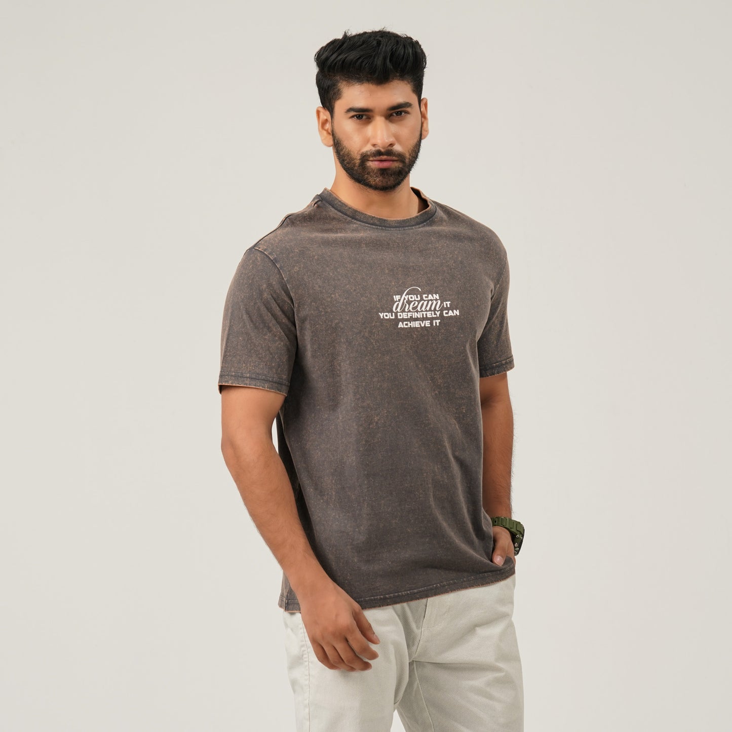 Mens Oversize T-Shirt Gray