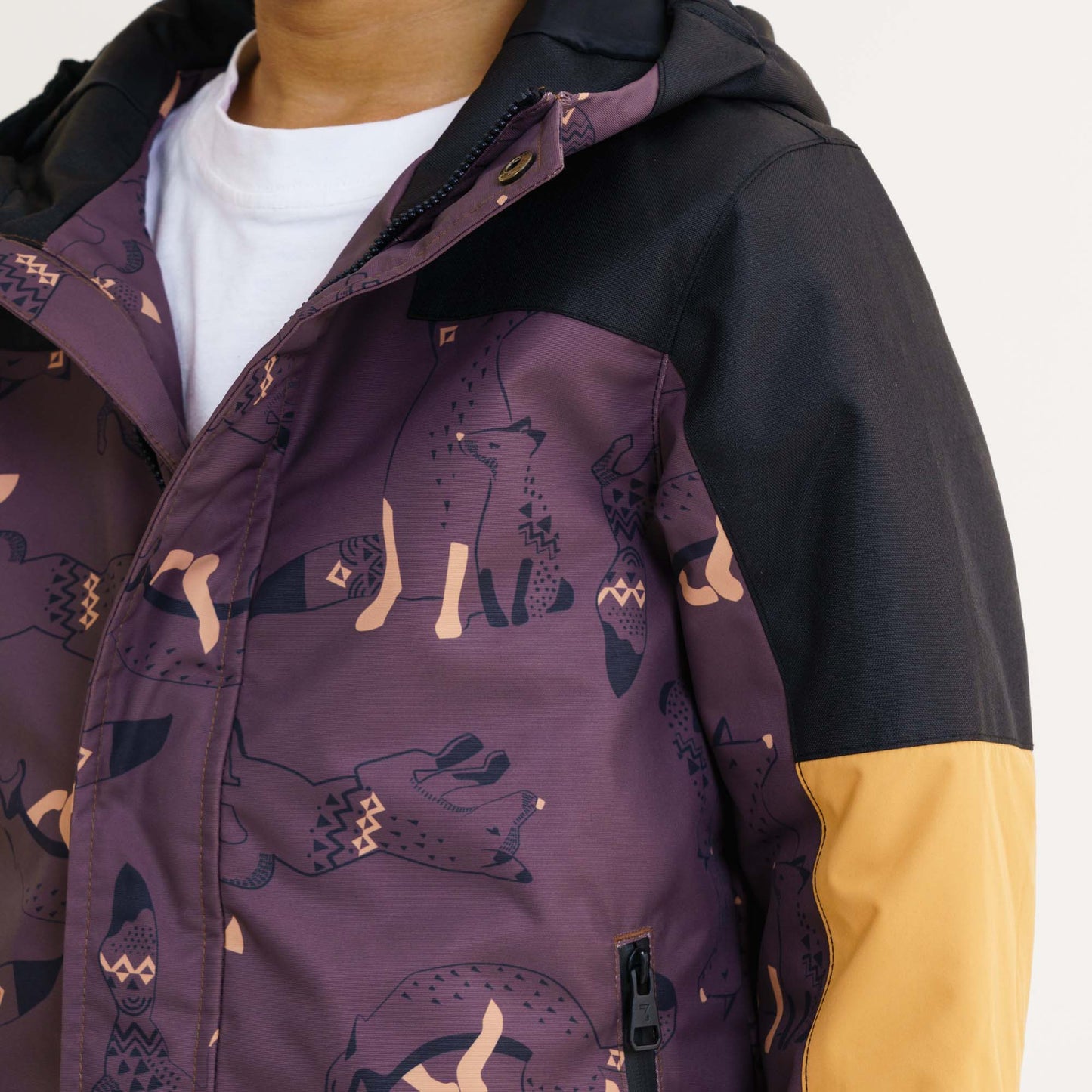 Baby Boys Black Brown Windbreaker