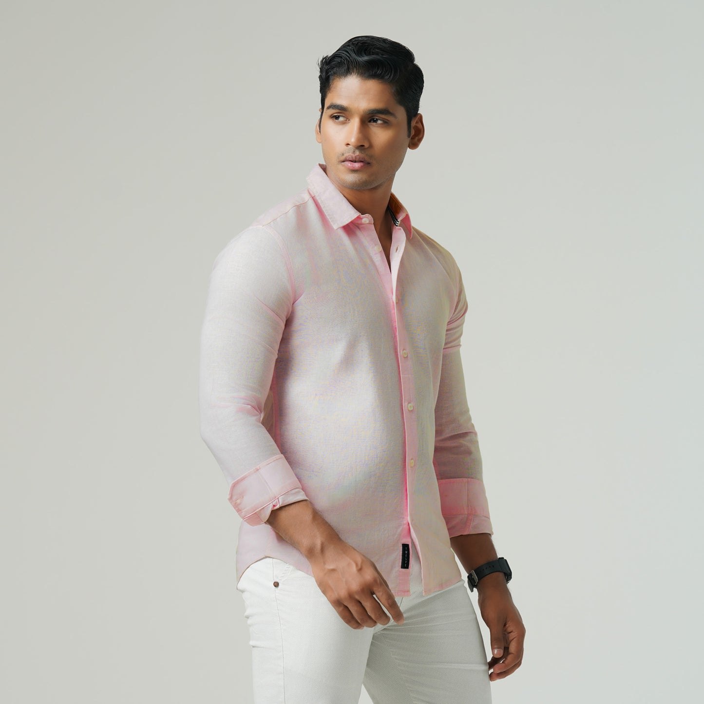 Mens Baby Pink Shirt