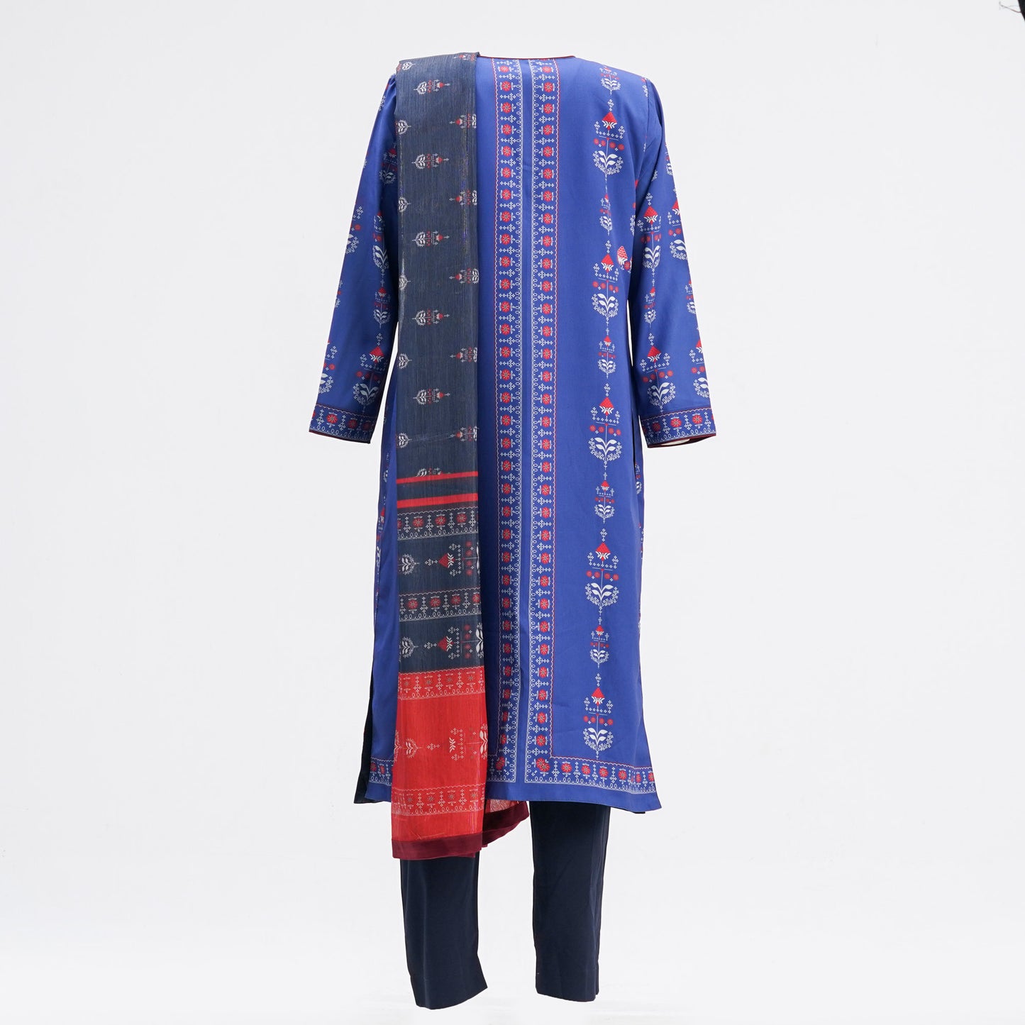 Womens Multicolor Three Piece Set