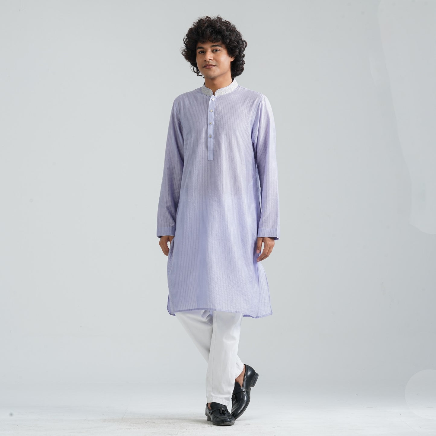 Men's Purple Panjabi