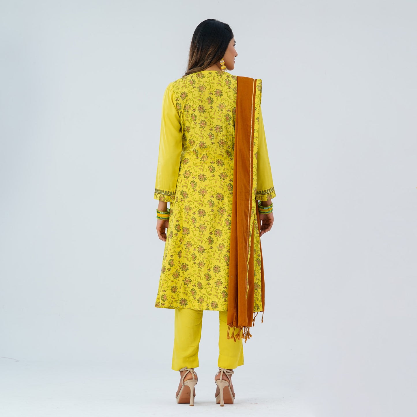 Women’s Viscose Three Piece Ethnic Set