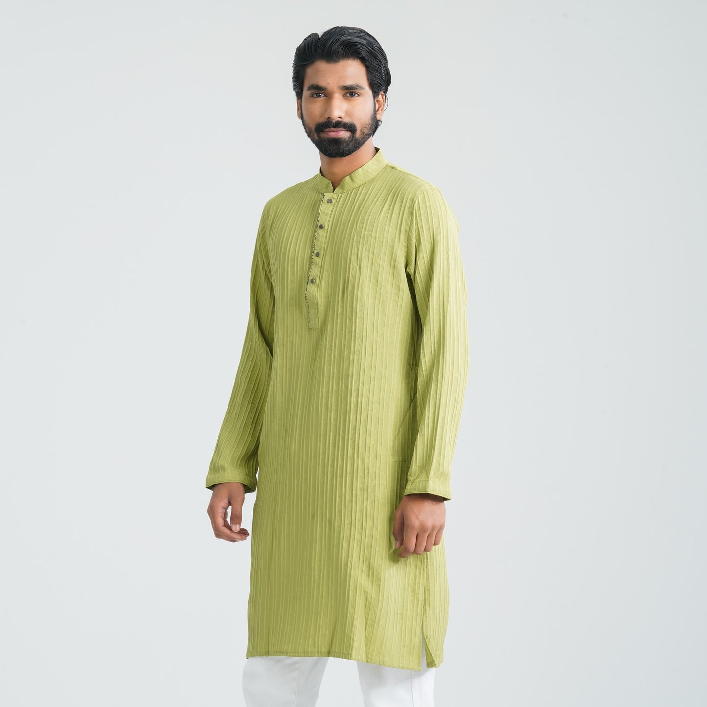 Mens Green Basic Panjabi