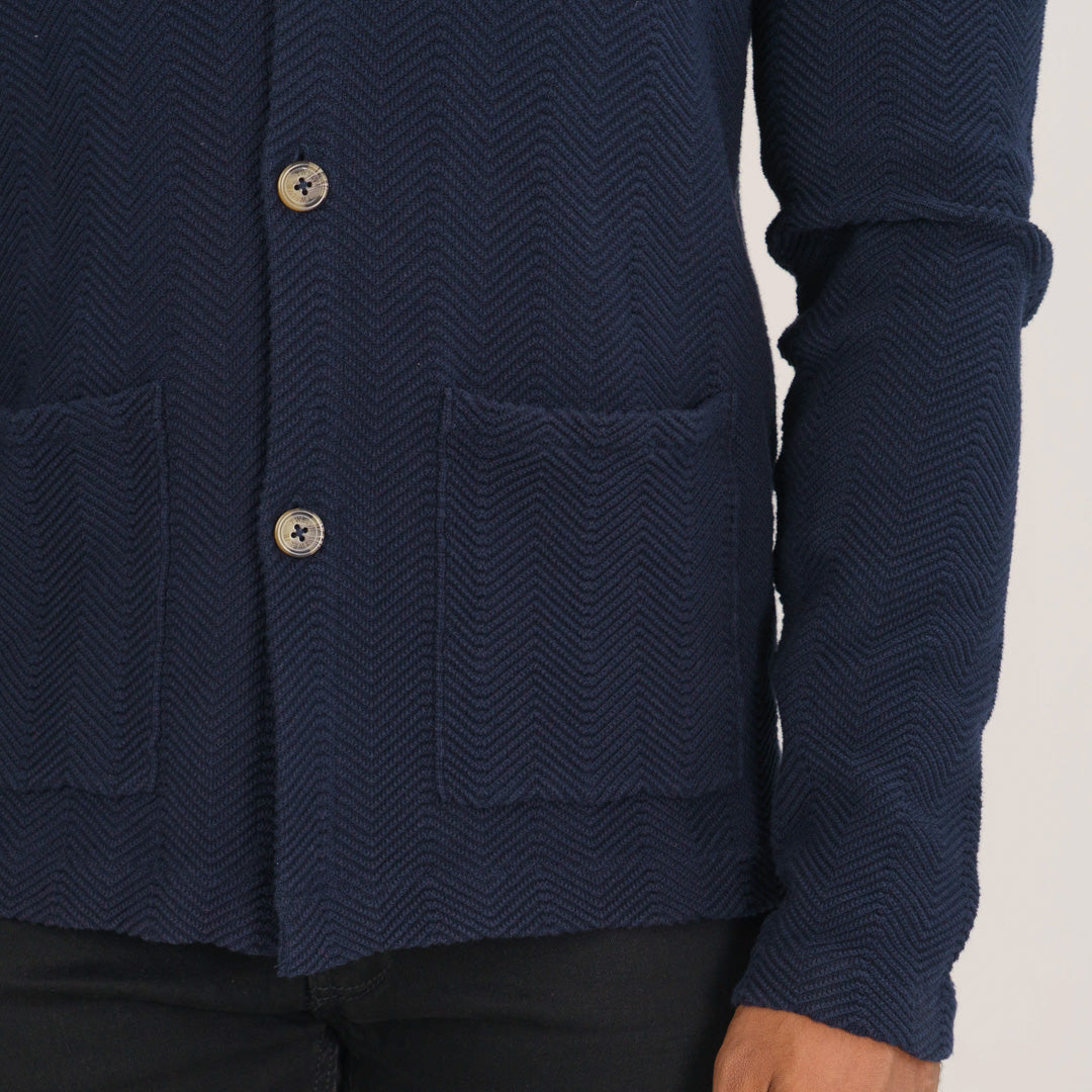 Mens Sweater Navy Blazer