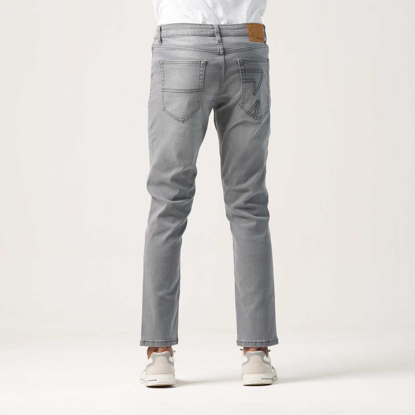 Mens Grey Denim