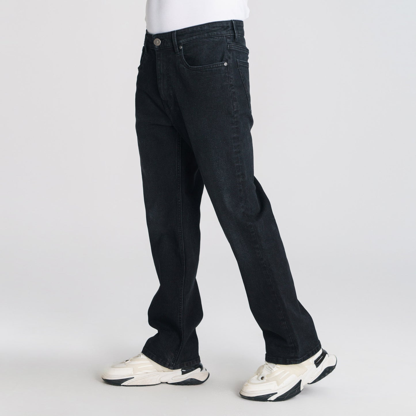 Mens Black Denim
