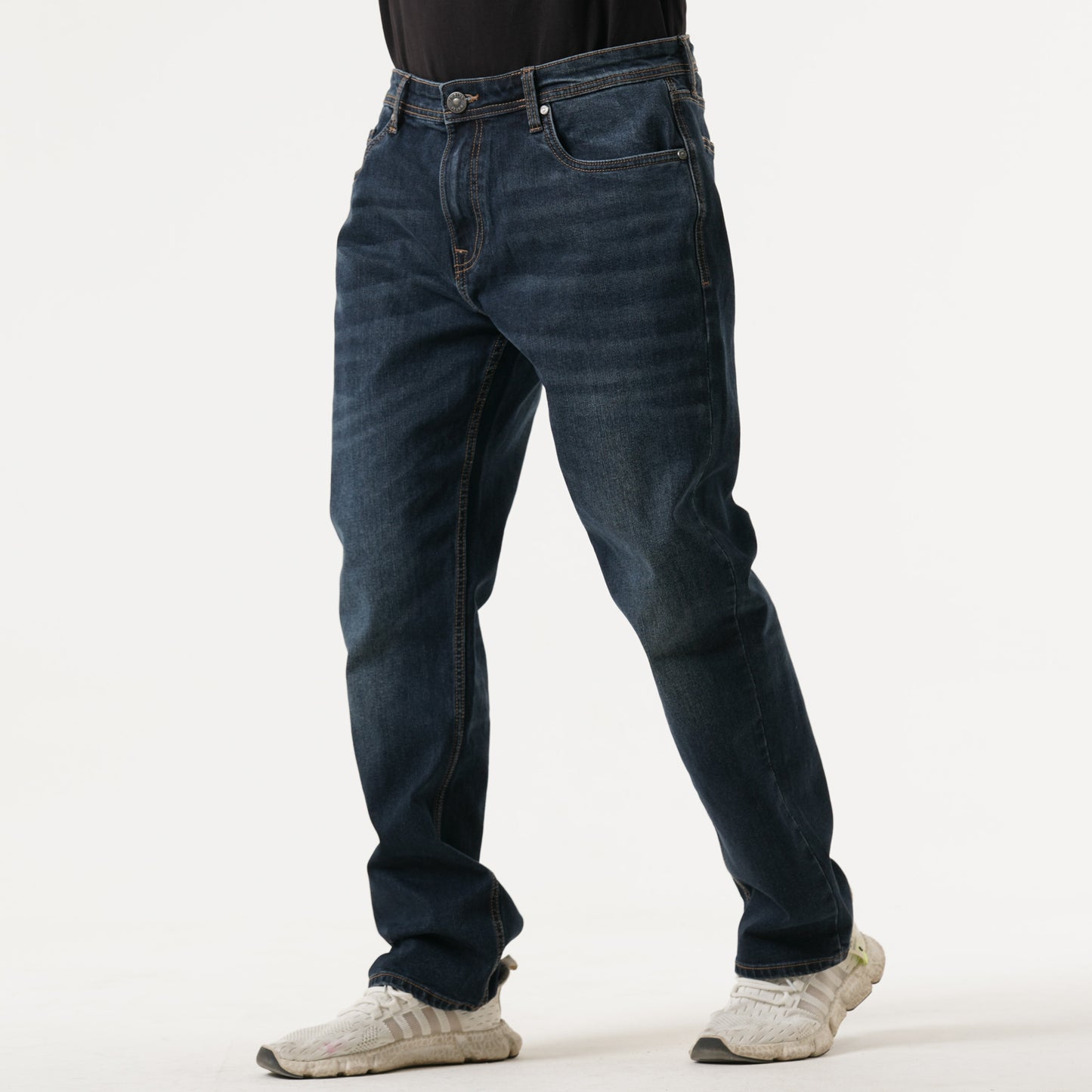 Mens Dark Blue Denim