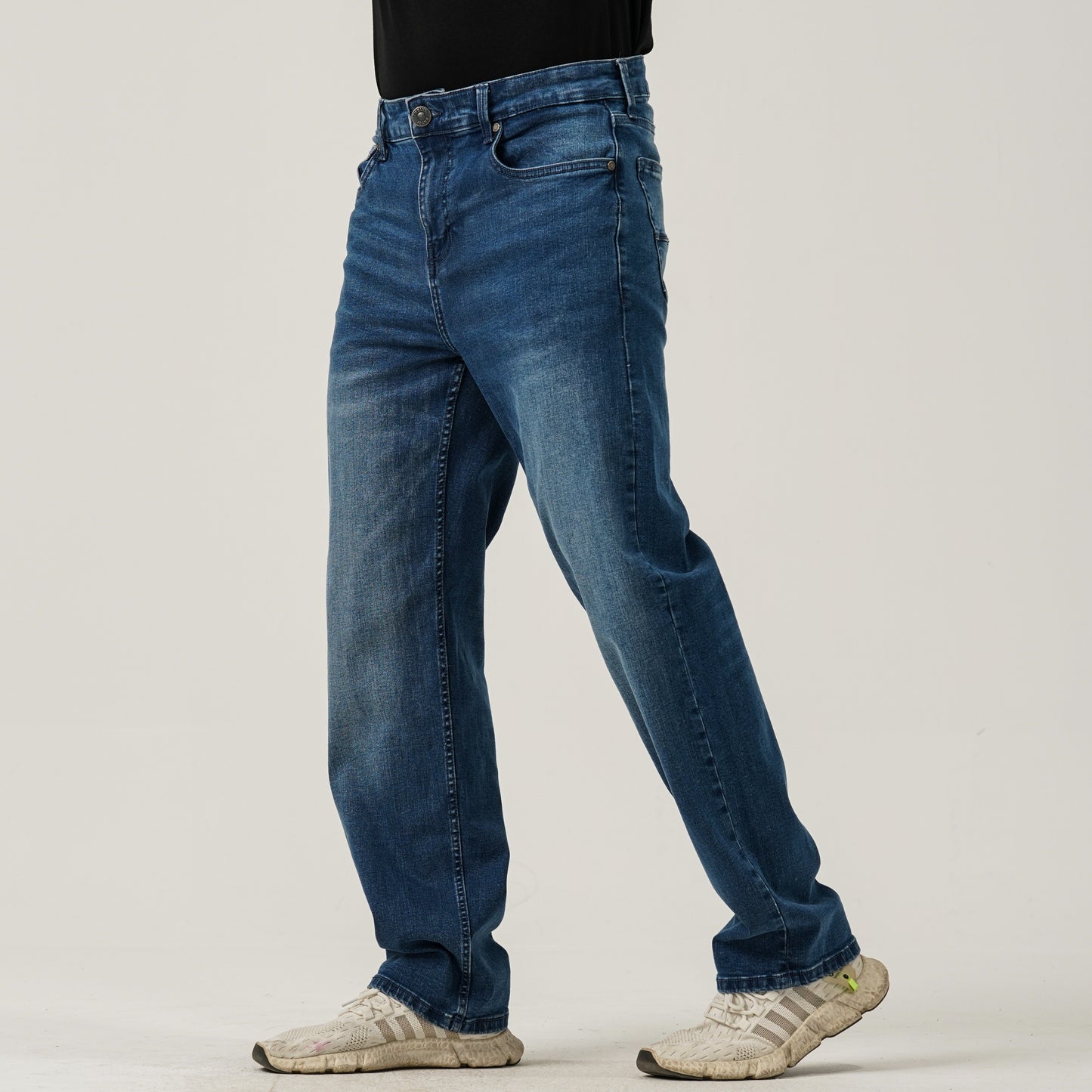 Mens Dark Blue Denim