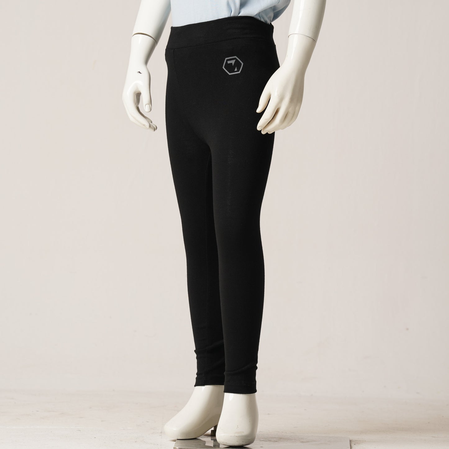 Baby Girls Leggins-Black