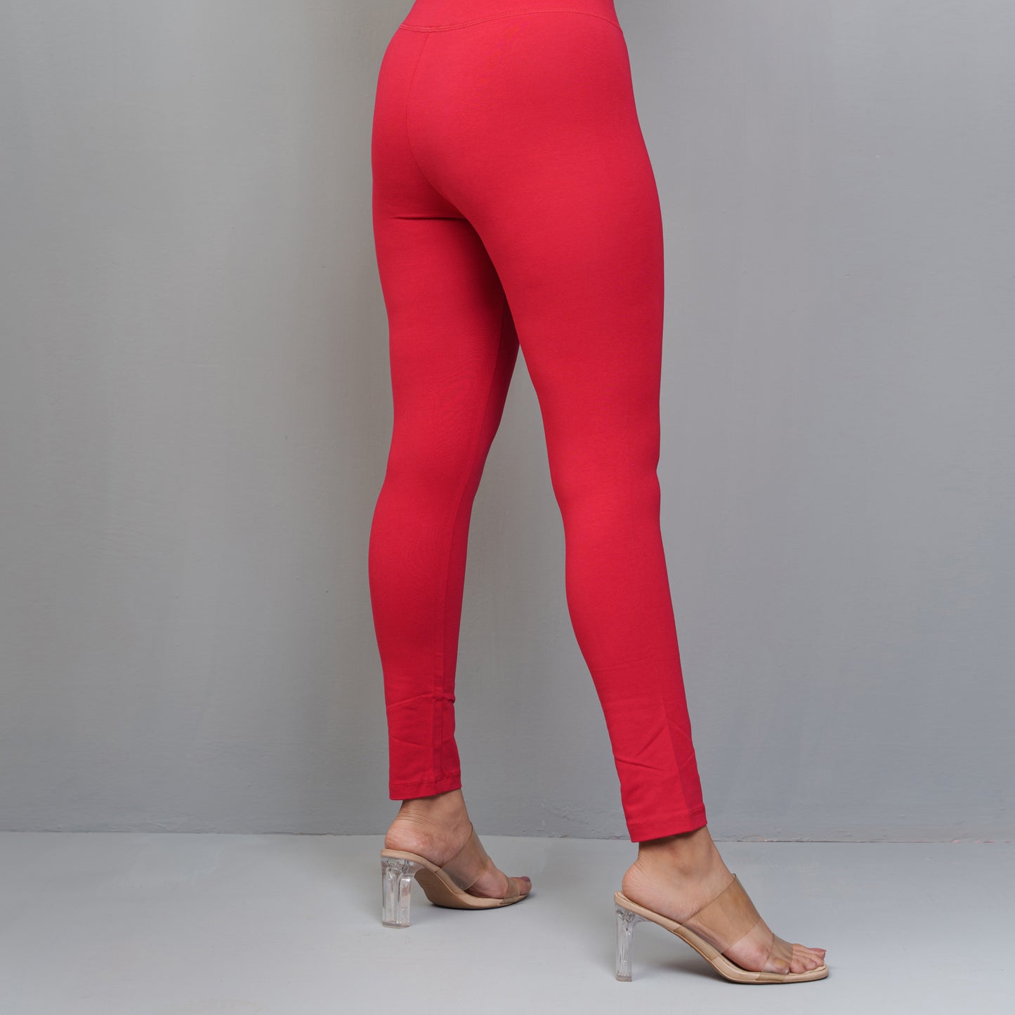 Womens Red Leggings