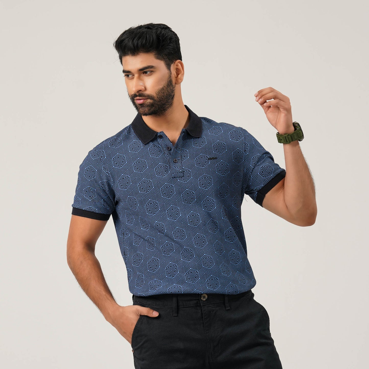 Mens Dark Navy Polo
