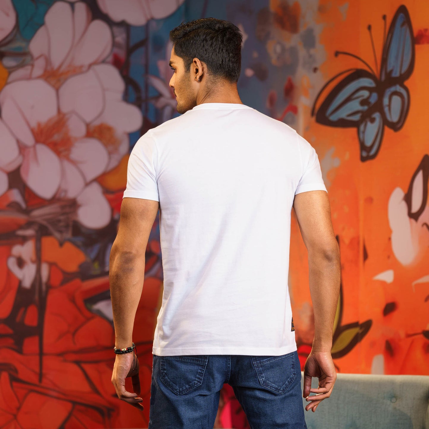 Mens White T-Shirt