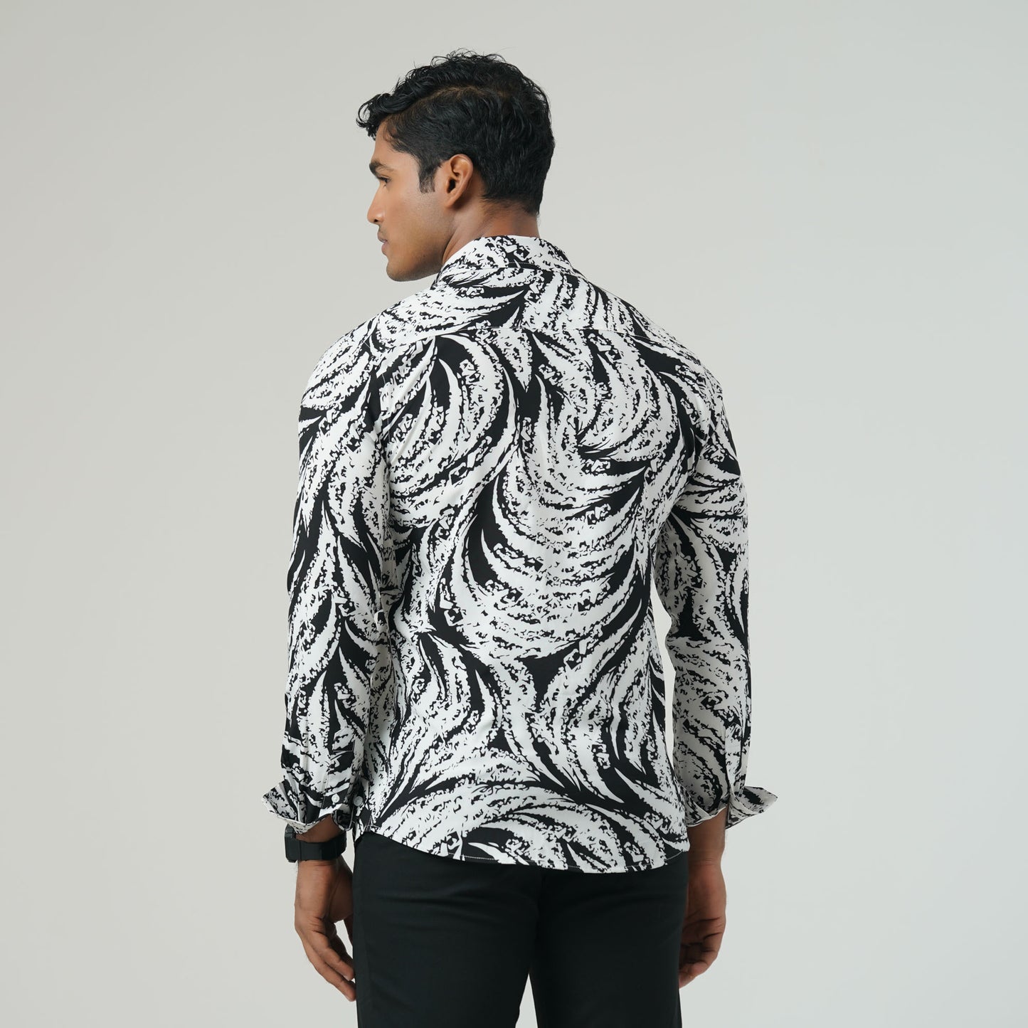 Mens White L/S Shirt