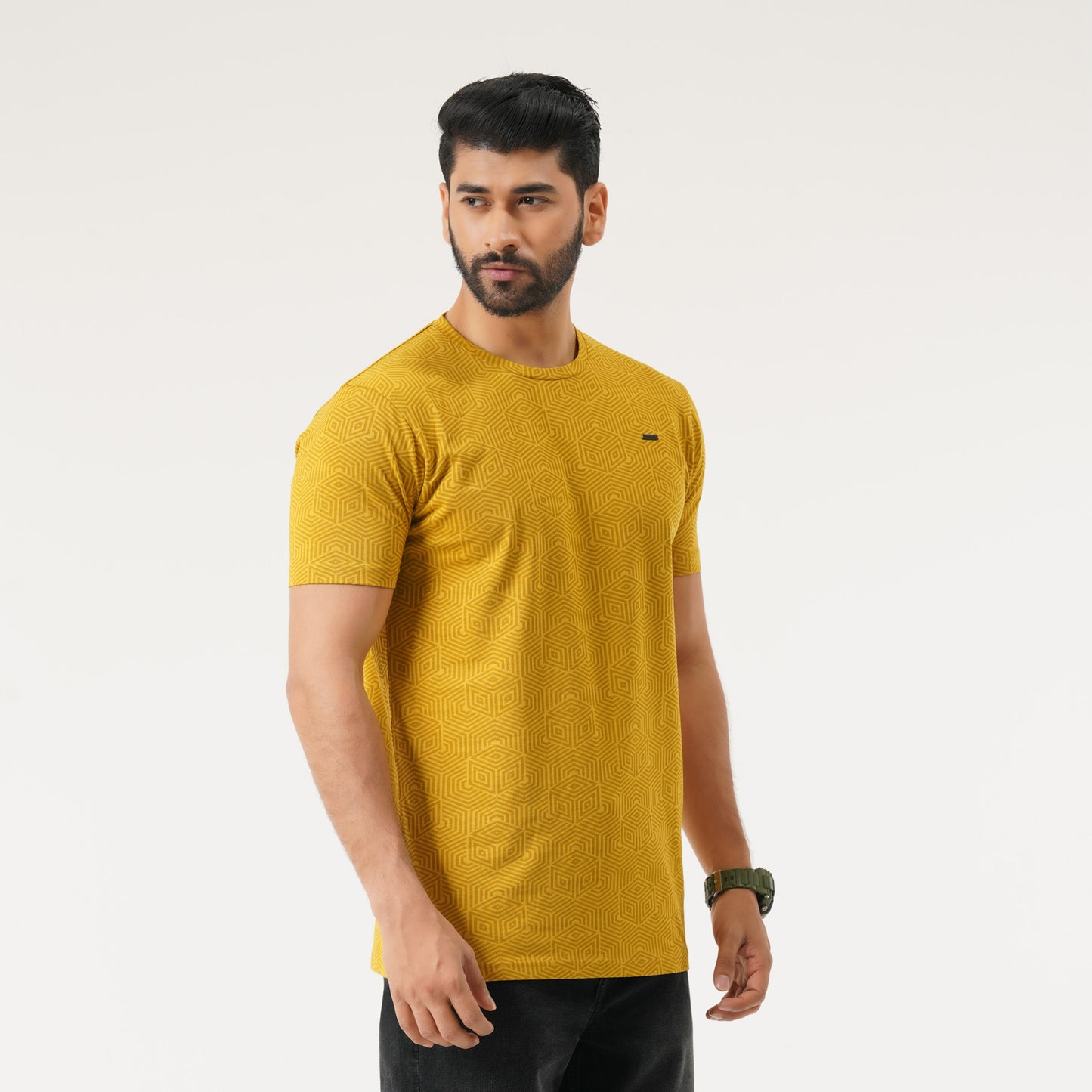 Mens T-Shirt Mustard