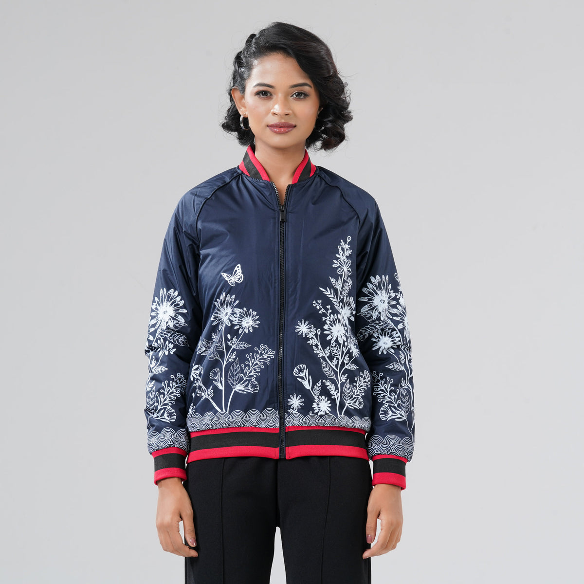 Womens Blue Bomber