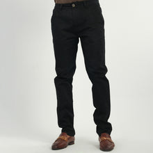 Load image into Gallery viewer, MENS TWILL PANT-BLACK
