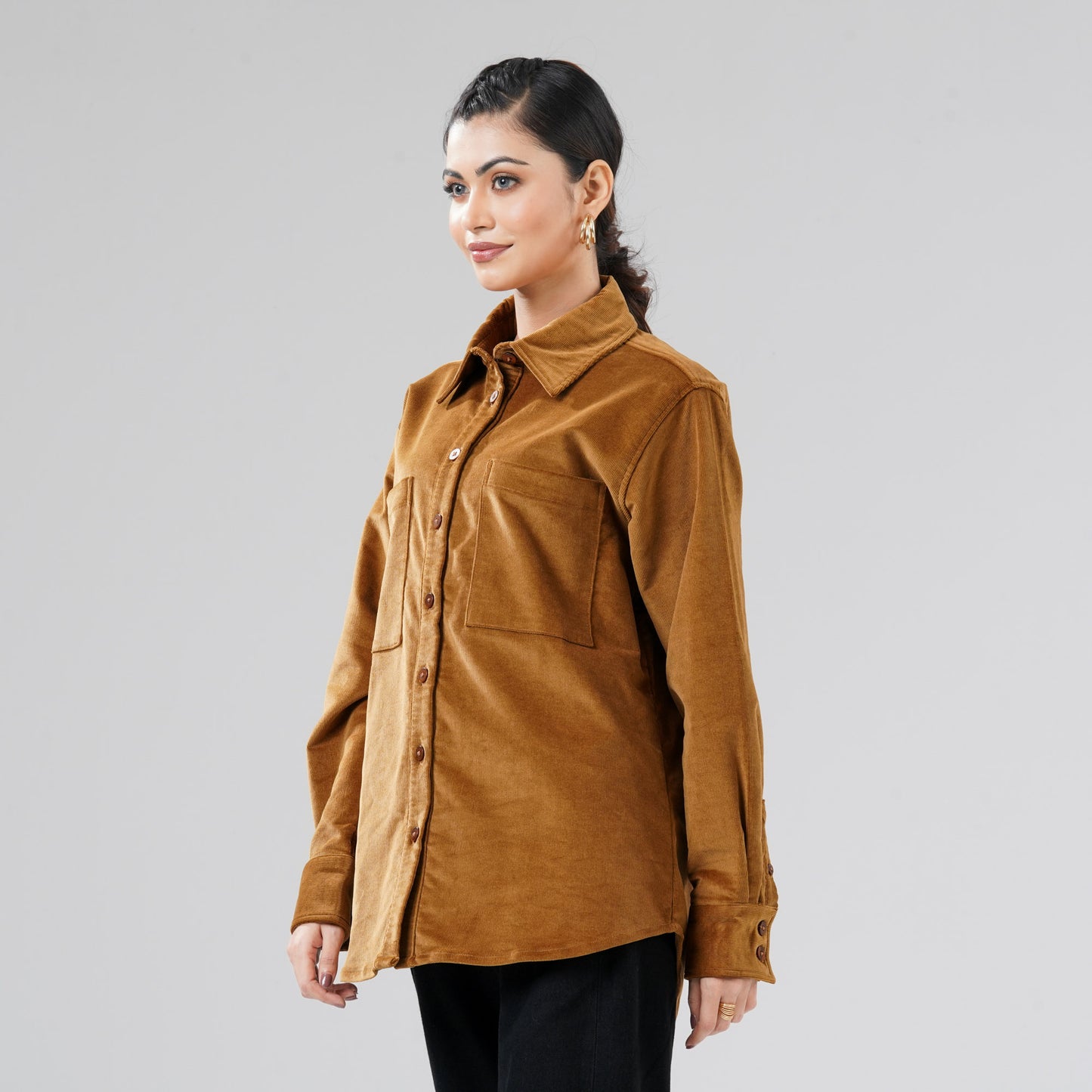 Women Brown Shirt