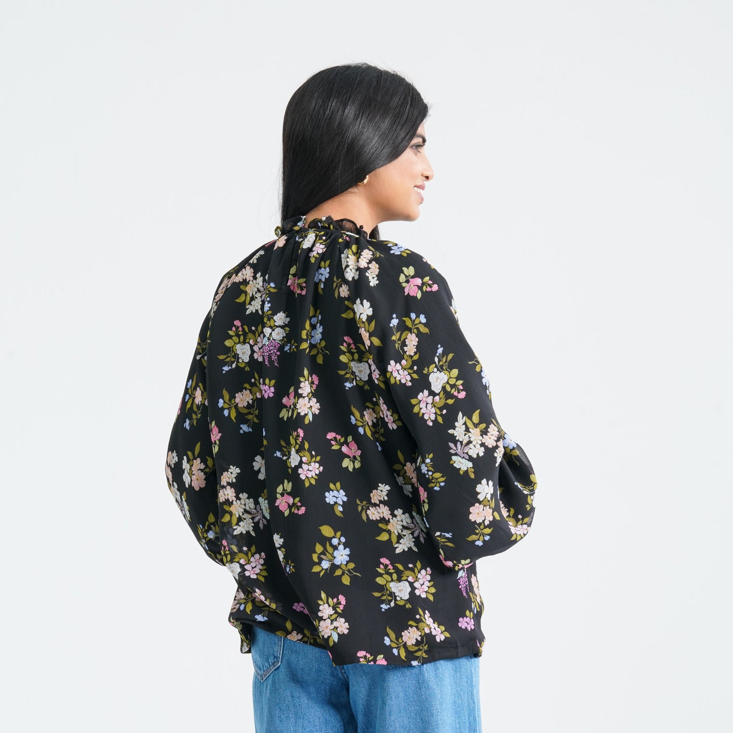 Women’s Blended Fabric Top