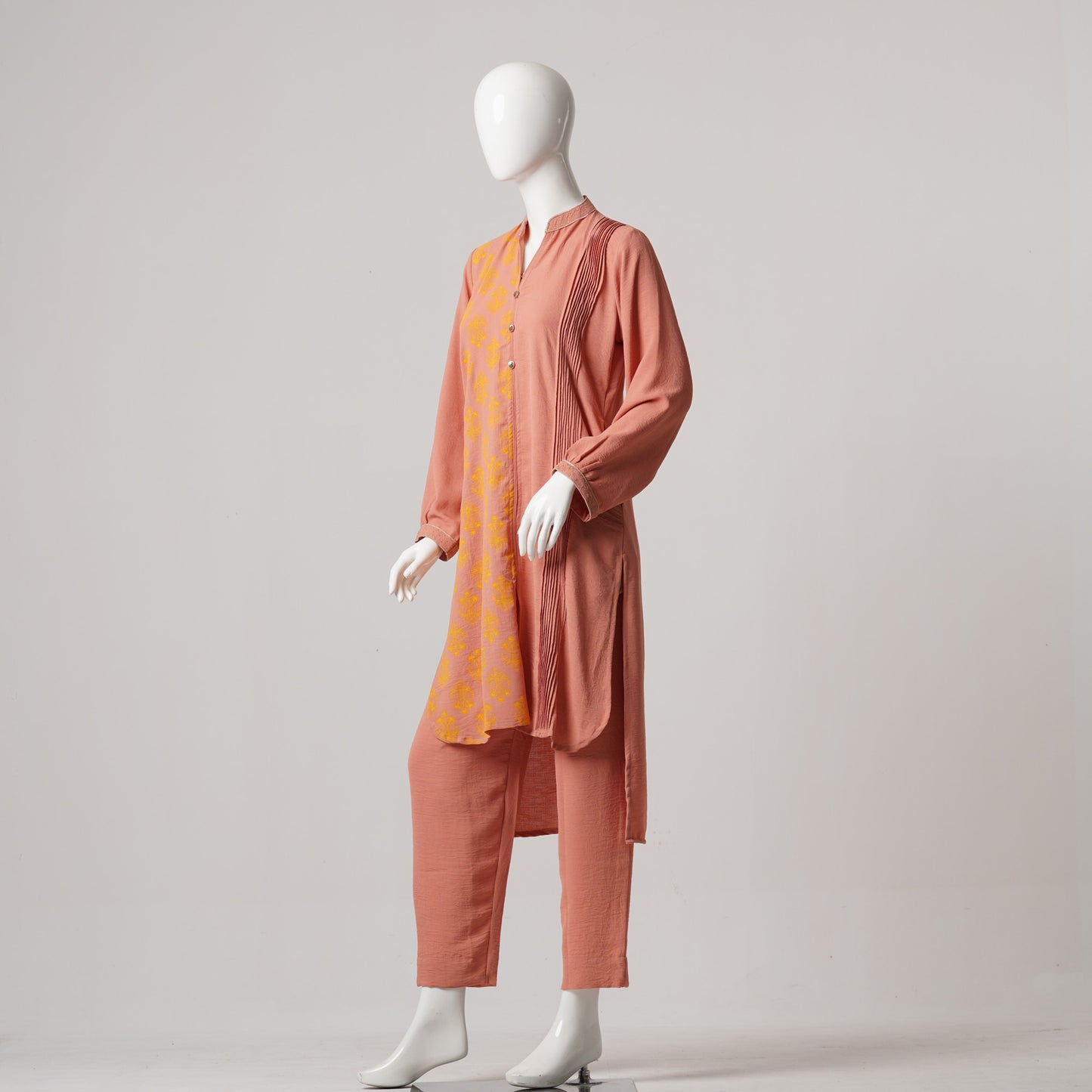 Womens Ethnic 2Pcs-Coral