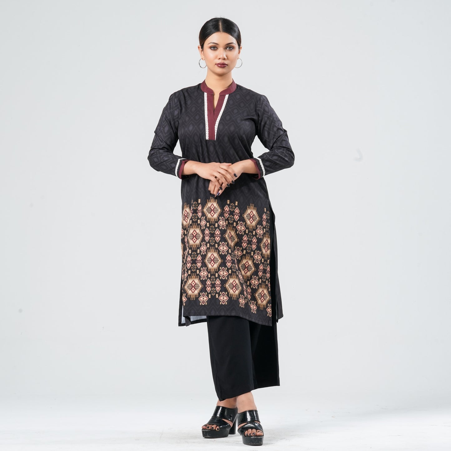 Women’s Blended Silk Two Piece Set