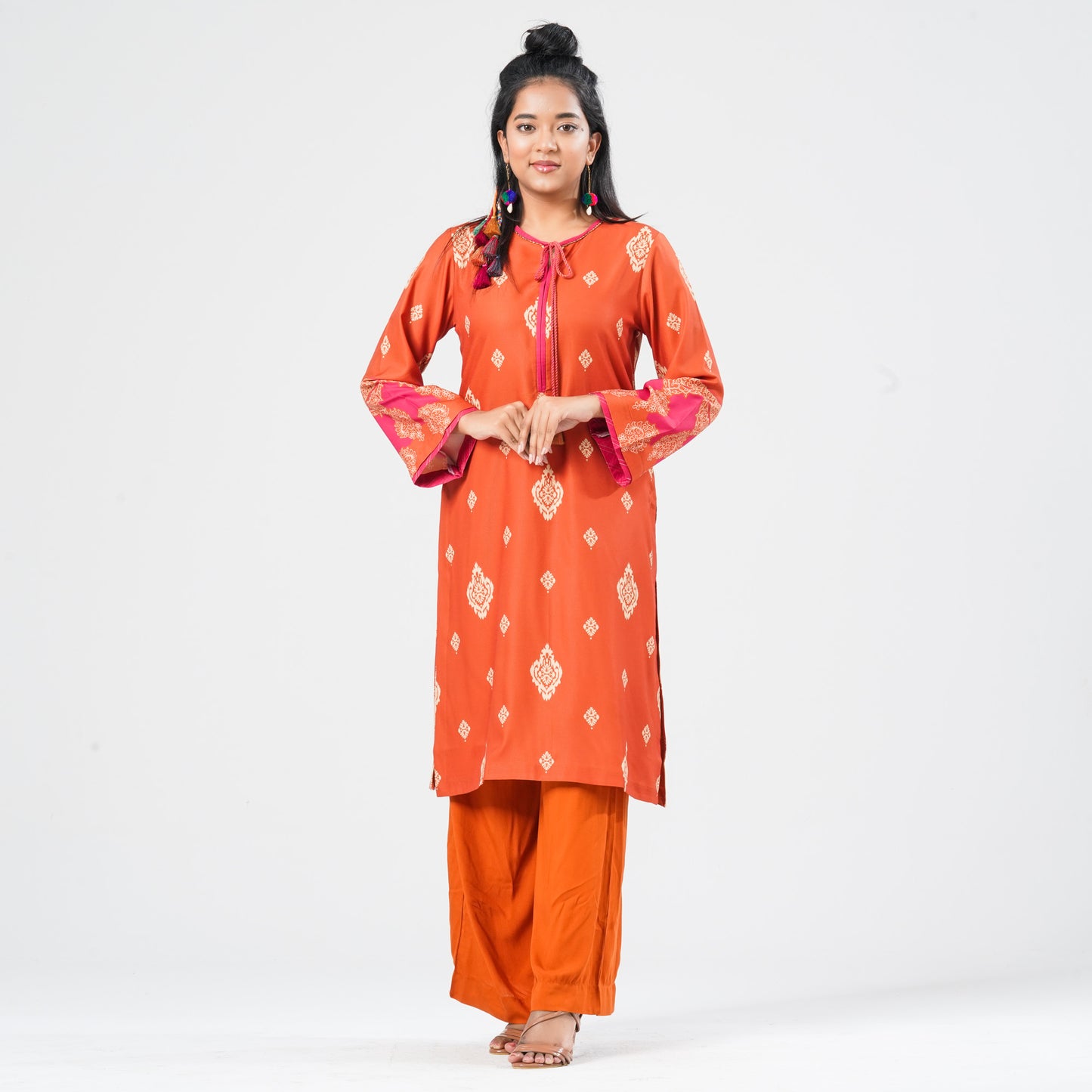 Women’s Blended Silk Two Piece Set