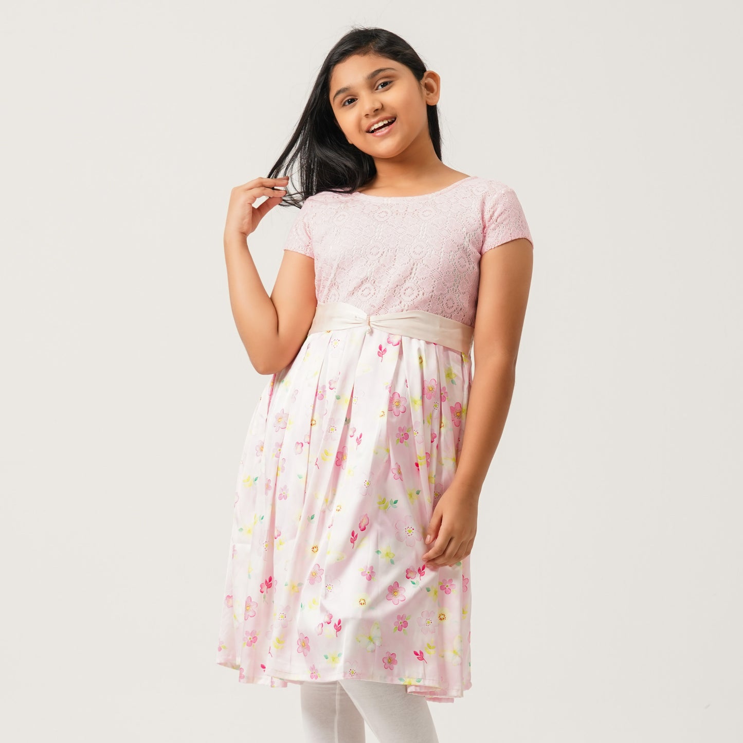 Girls Baby Pink Frock