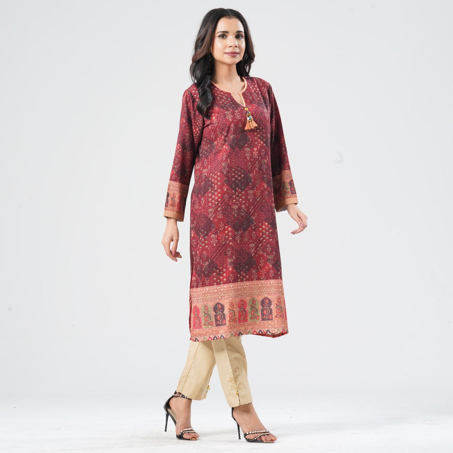 Women's Silk Georgette Kurti