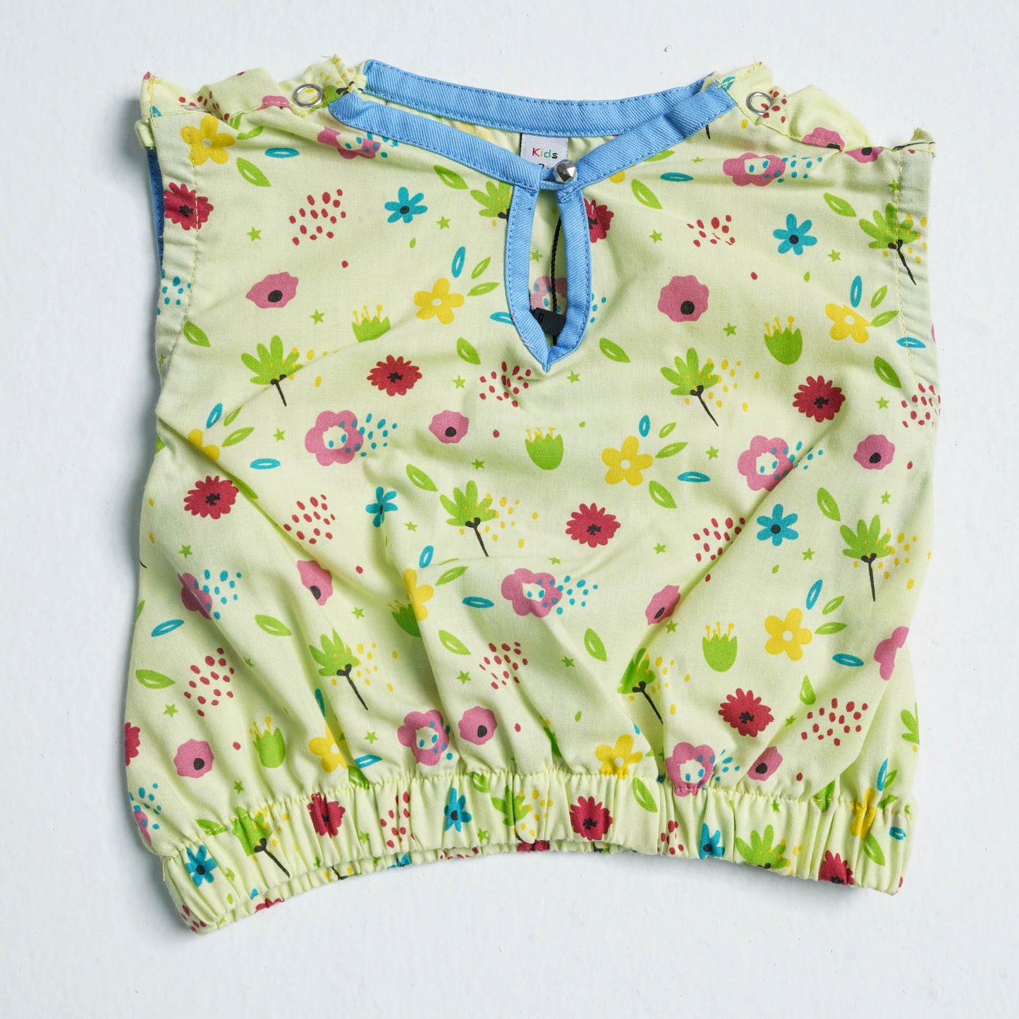 Newborn Girl's Cotton Two Piece Set