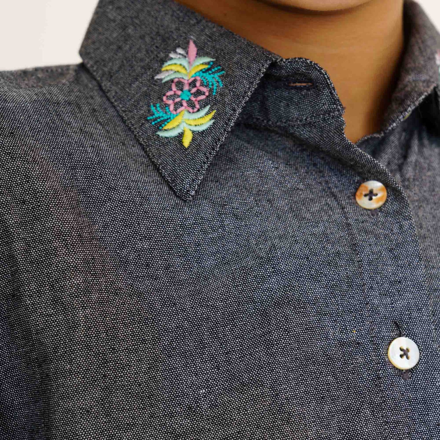 Girls Teen Black Tunic