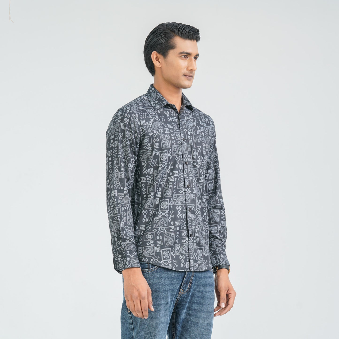 Men’s Black Casual Shirt