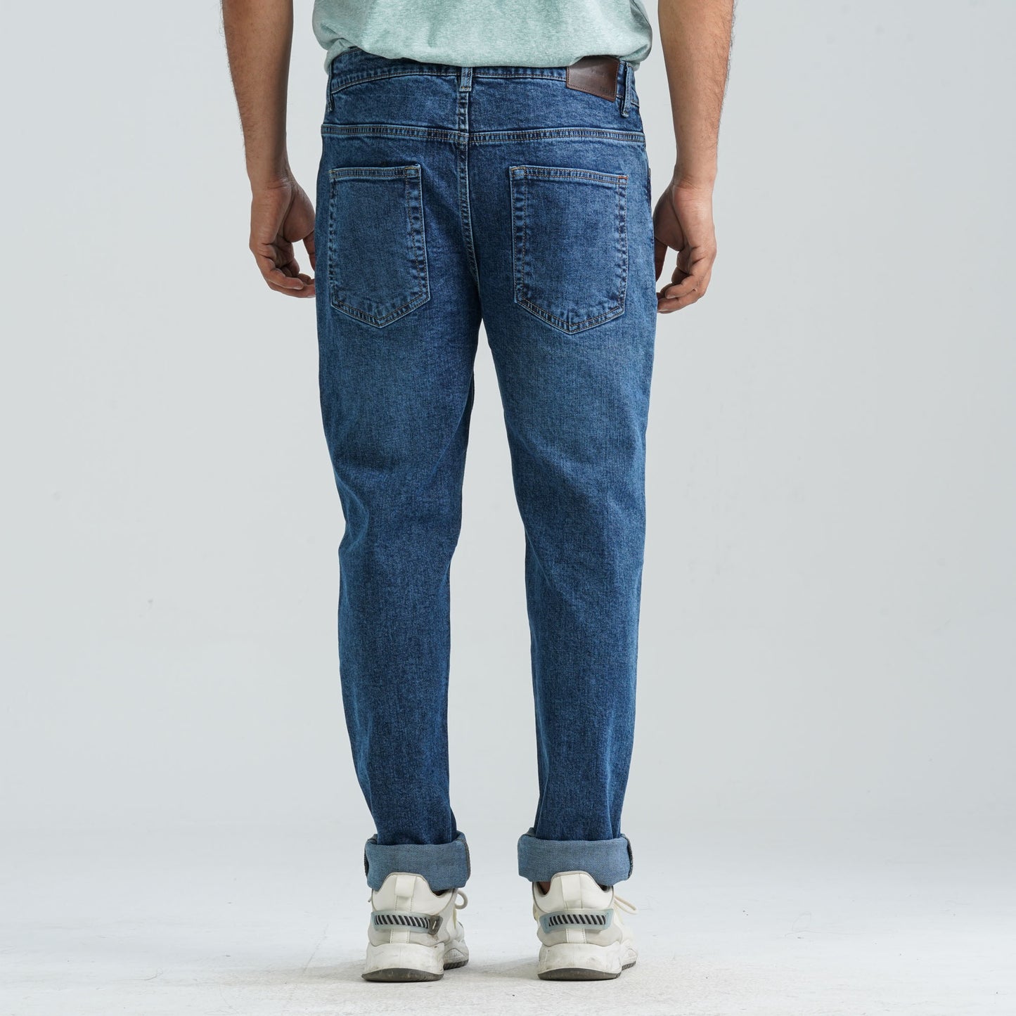 Men's Mid Blue Denim Pant