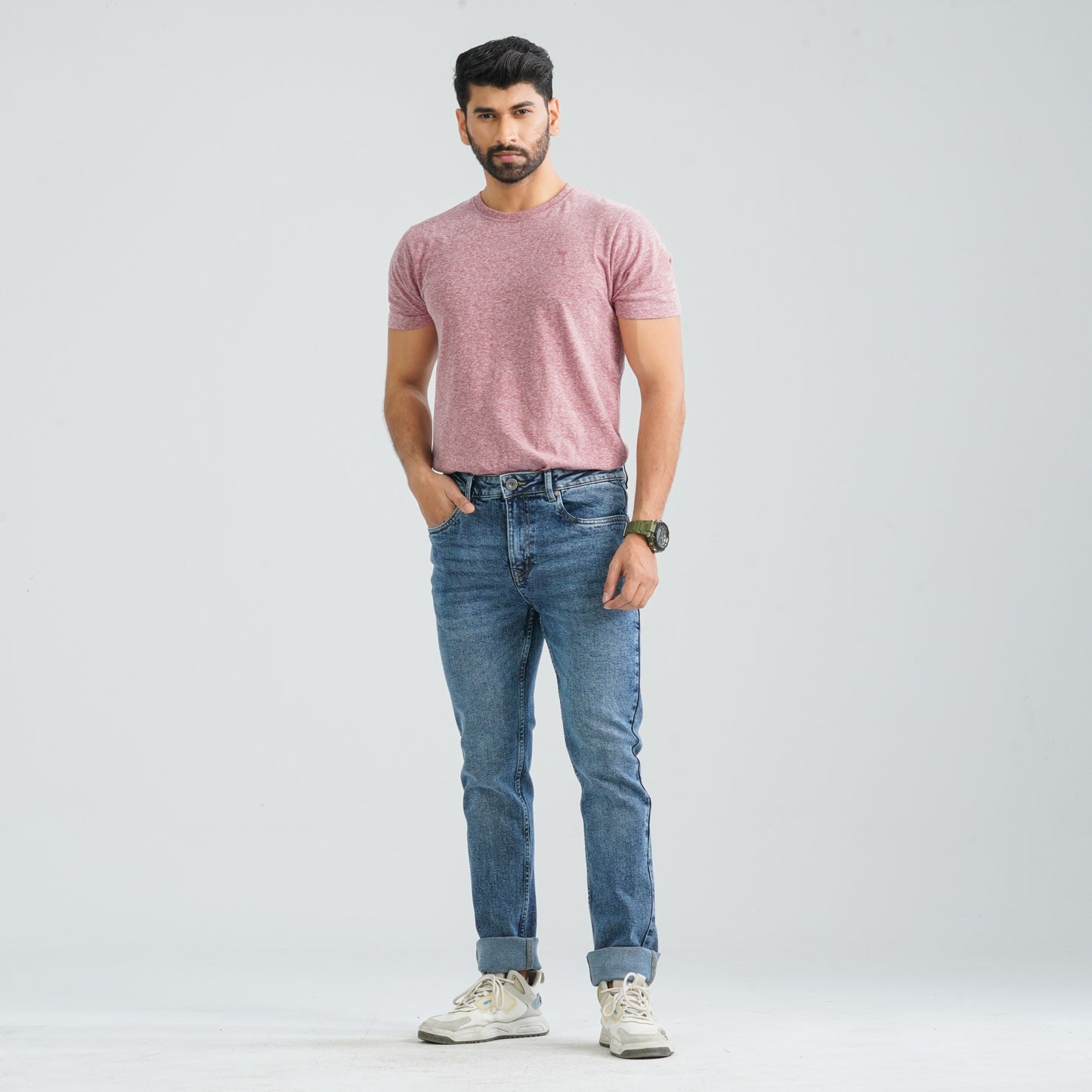Men's Light Blue Denim Pant