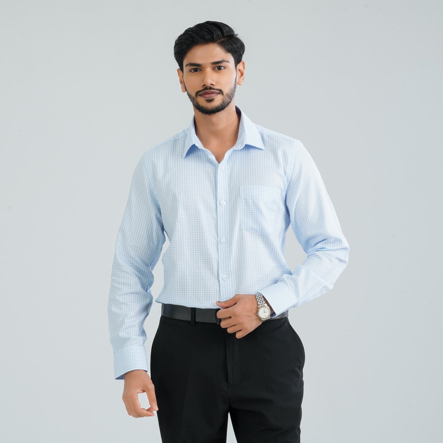 Men’s Sky Cotton Formal Shirt