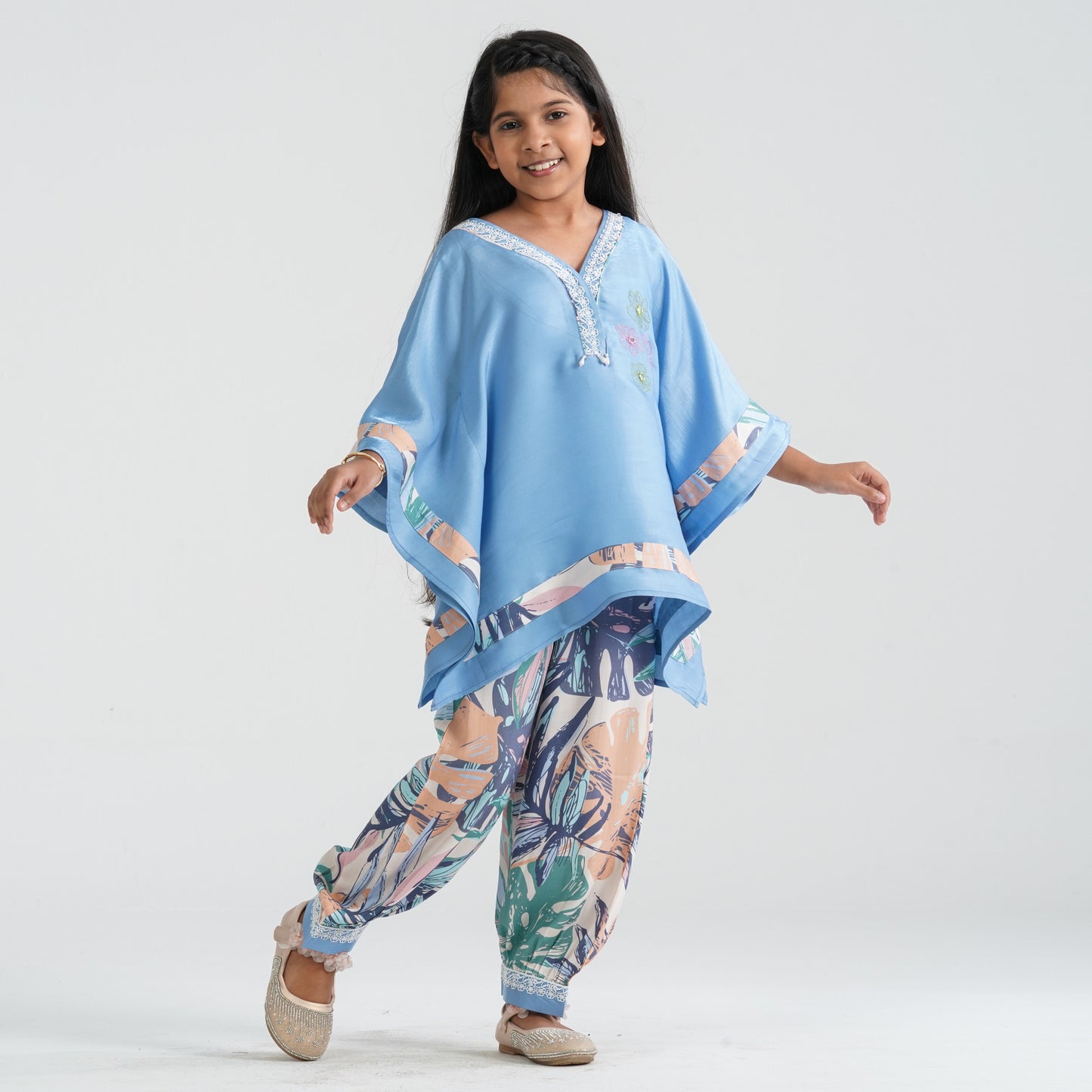 Girl’s Blue Two Piece Set