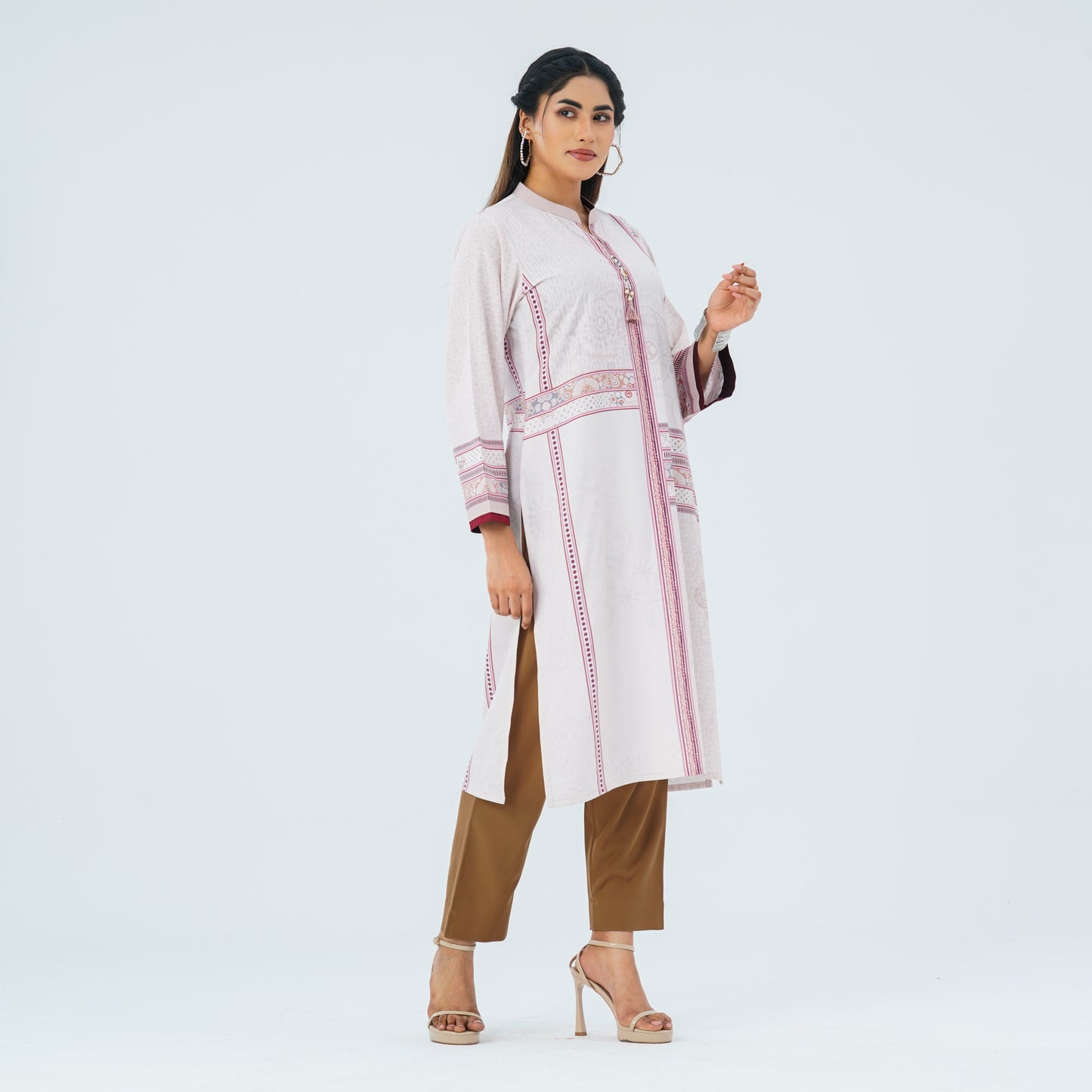 Women’s Beige Two Piece Set