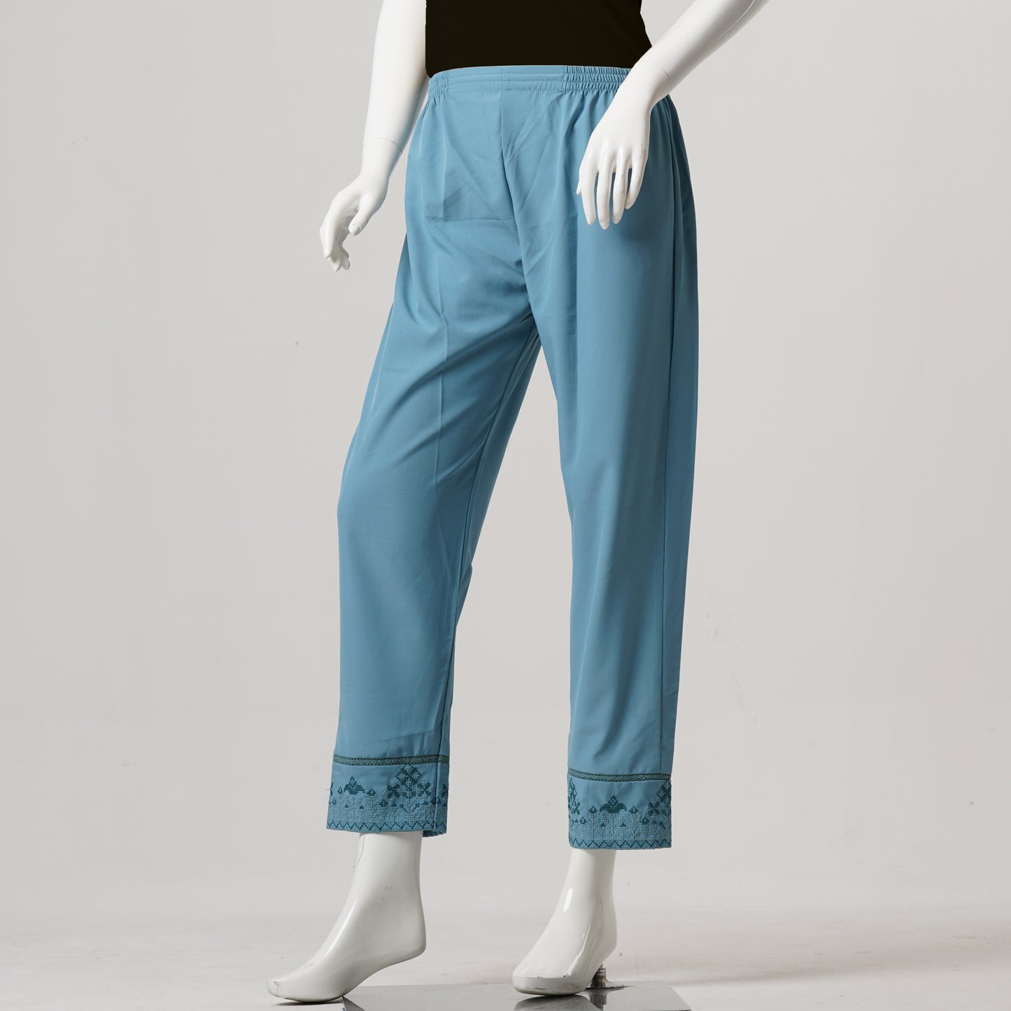 Womens Ethnic Bottom-Blue
