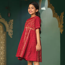 Load image into Gallery viewer, GIRLS FROCK-RED
