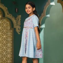 Load image into Gallery viewer, GIRLS FROCK-BLUE
