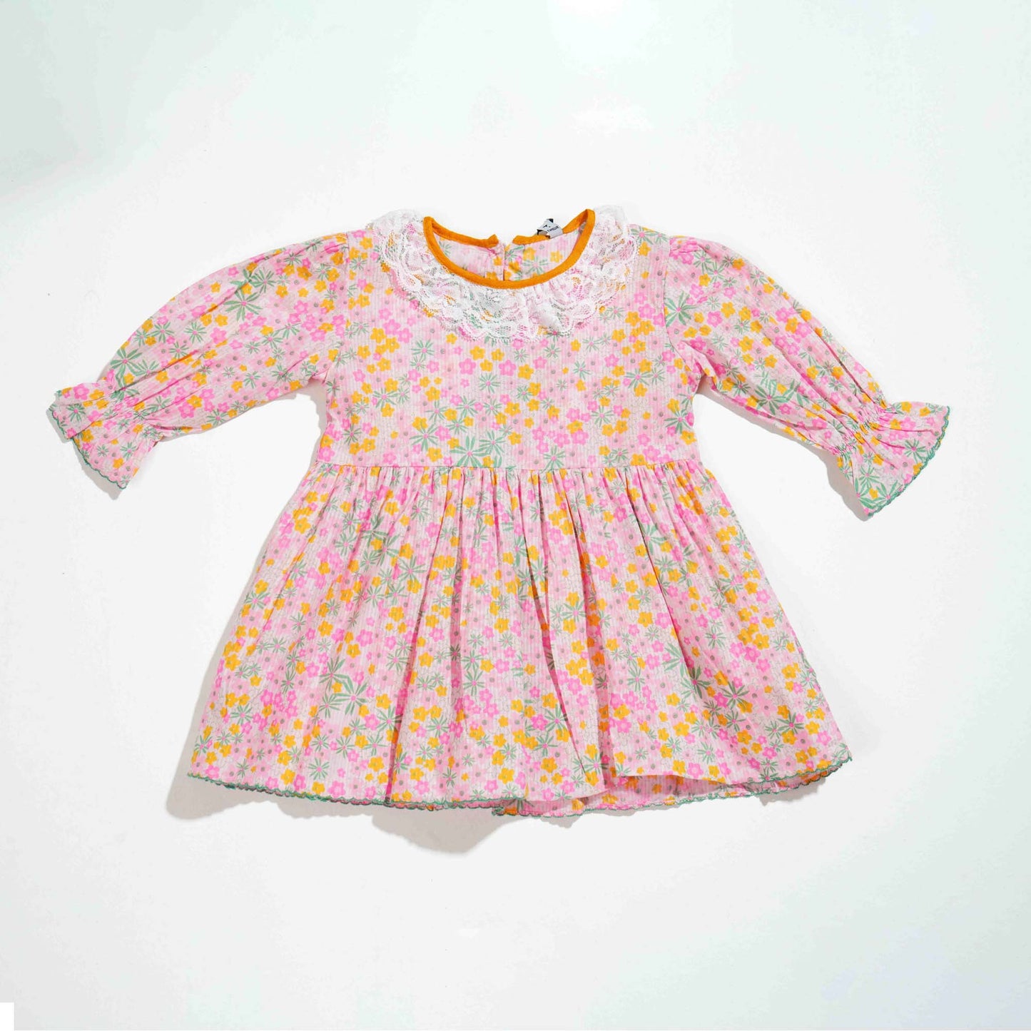 New Born Girls Frock - Pink
