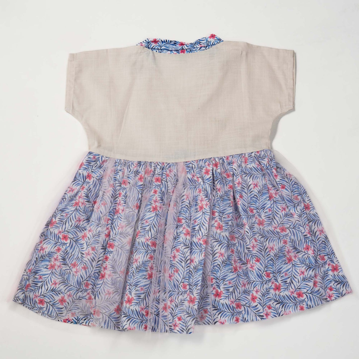 New Born Girls Blue Frock