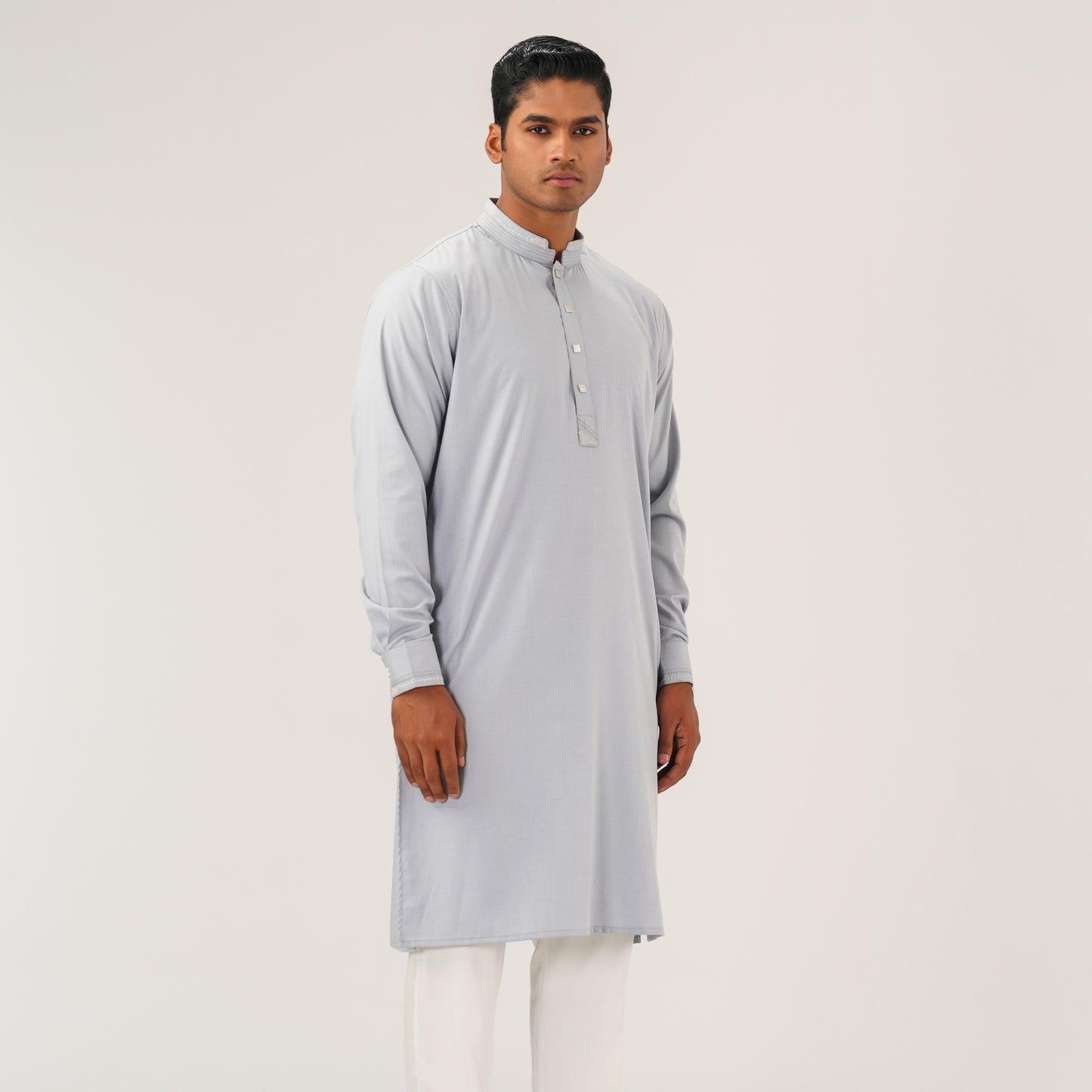 Mens Cloud Ash Premium Panjabi